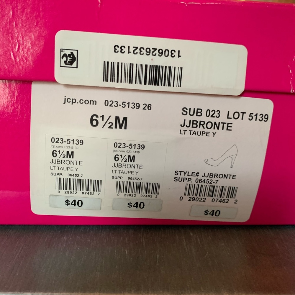 Peep toe pump - Picture 5 of 5